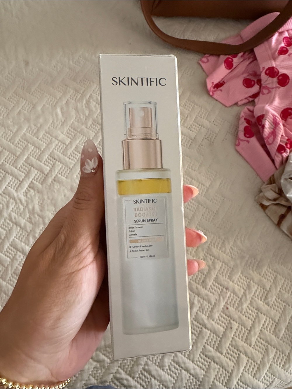 Radiance Boost Serum Spray - White & Gold